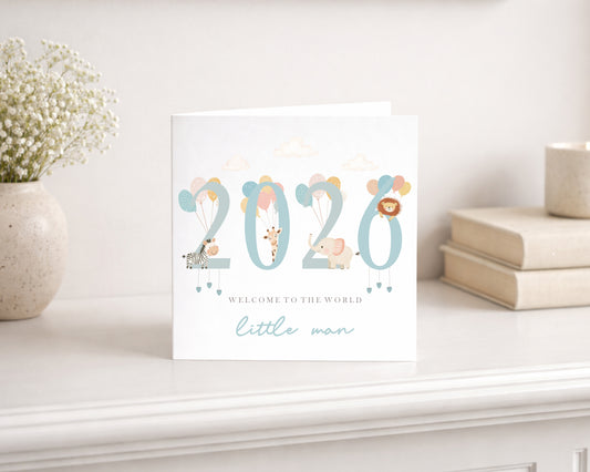 Blue Baby Card 2026