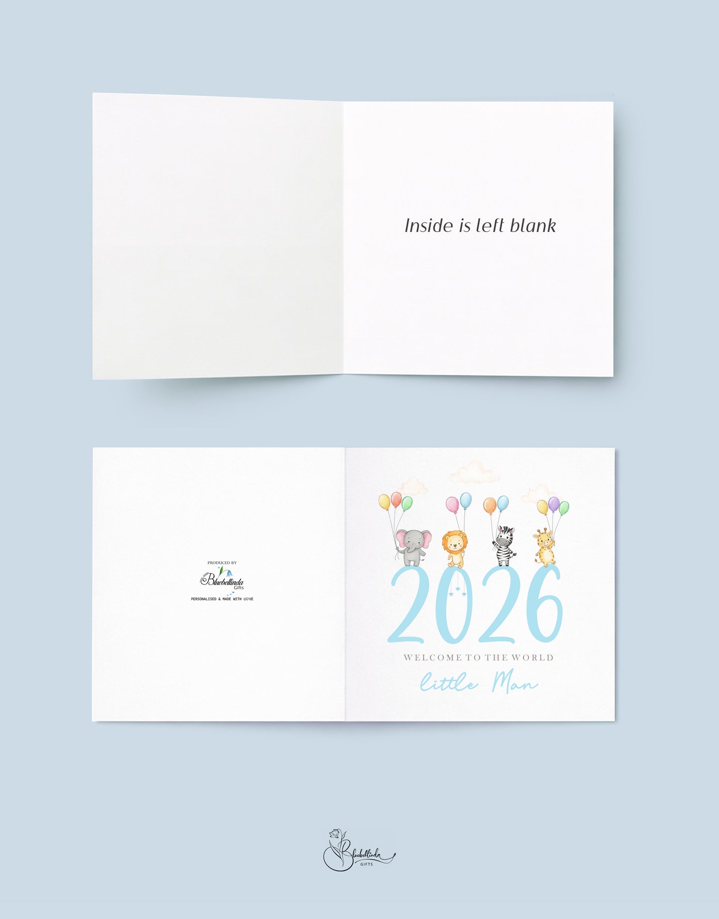 Blue Baby Card 2026