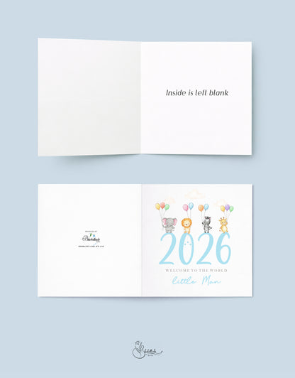 Blue Baby Card 2026