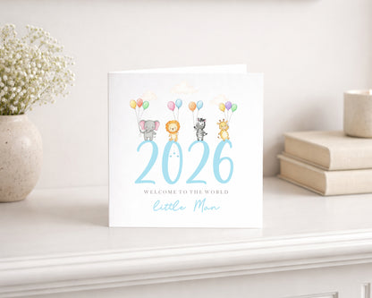 Blue Baby Card 2026