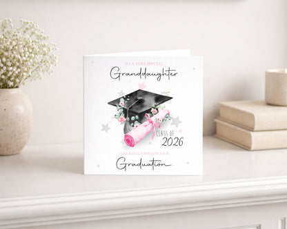 Granddaughter Graduation Card 2026