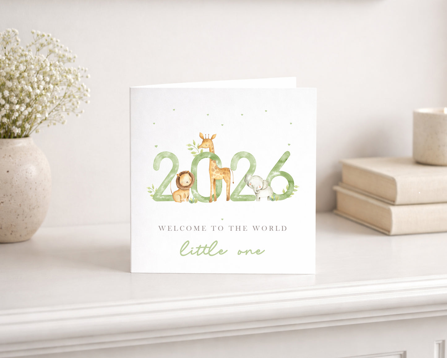 Green Baby Card 2026