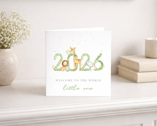 Green Baby Card 2026