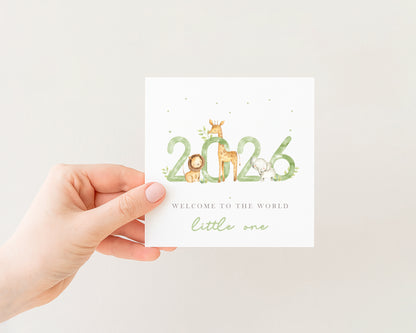 Green Baby Card 2026