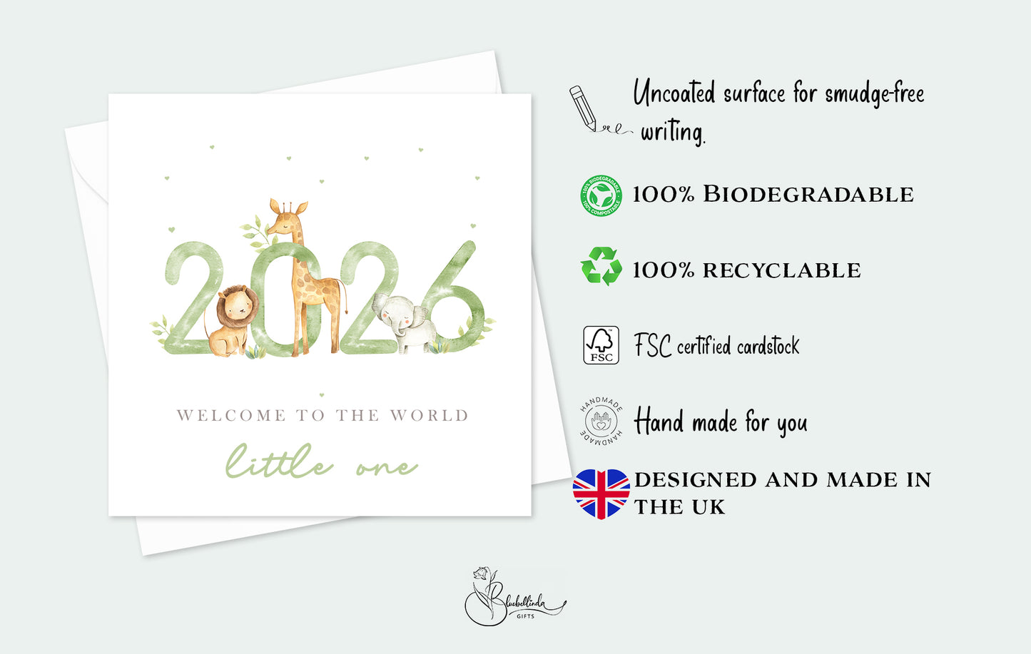 Green Baby Card 2026