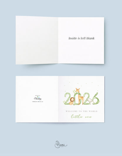 Green Baby Card 2026