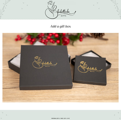 Personalised First Christmas As Mr & Mrs Hanging Heart