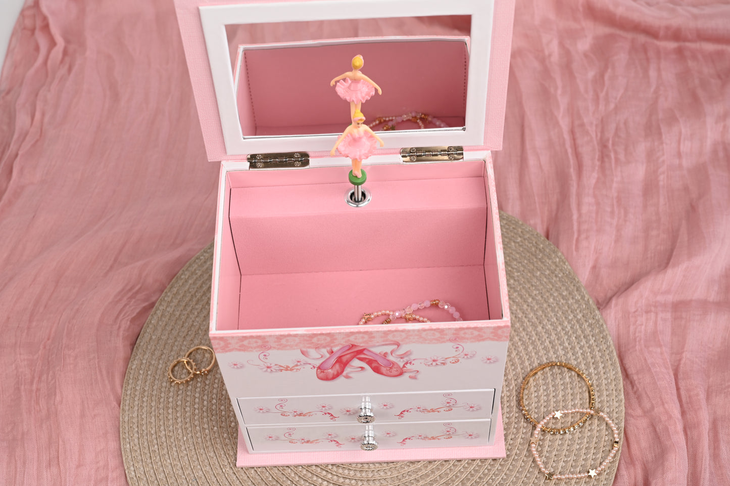 Ballerina Musical Jewellery Box Personalised