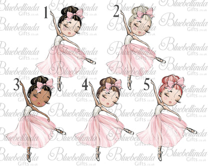 Ballerina Musical Jewellery Box Personalised Large