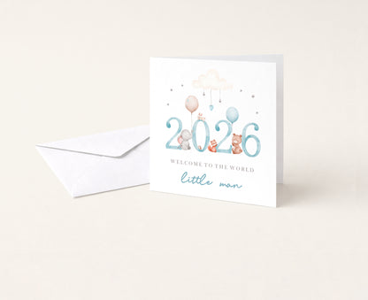 2026 Blue Baby Card