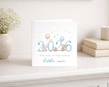 2026 Blue Baby Card