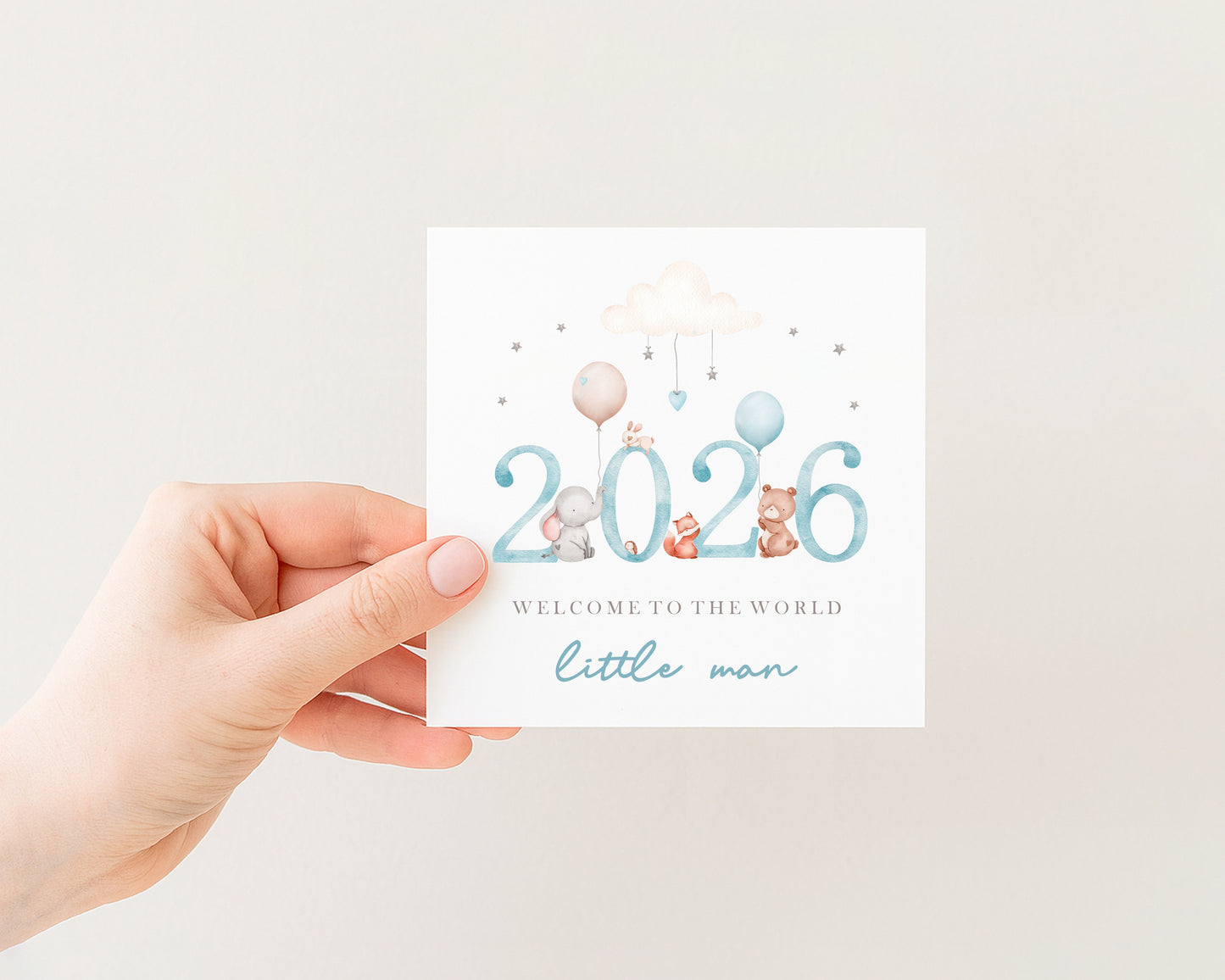 2026 Blue Baby Card