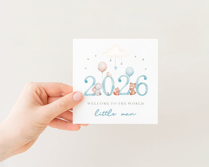 2026 Blue Baby Card