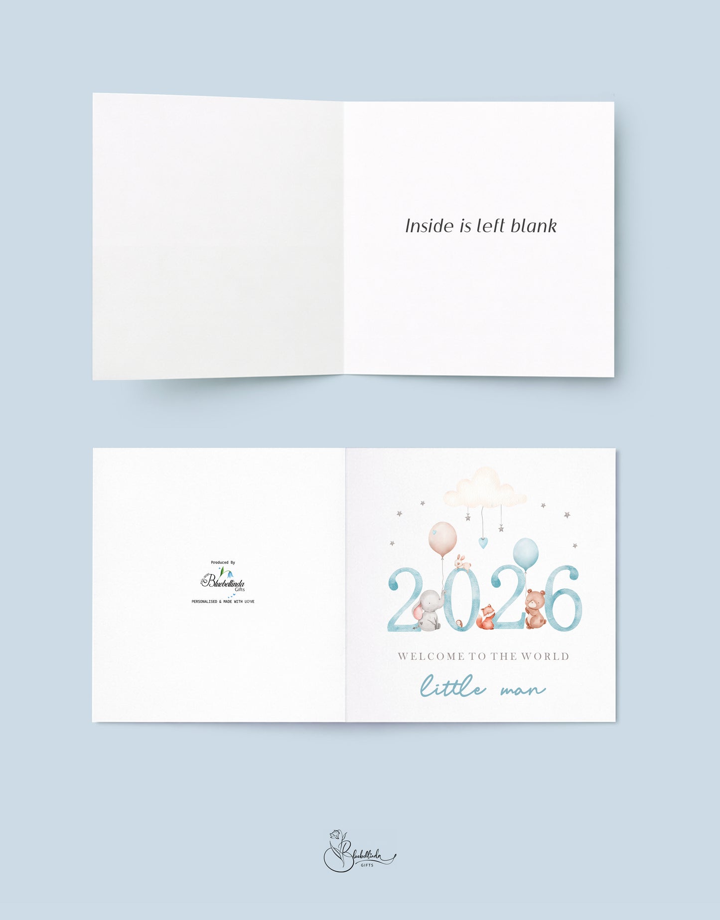 2026 Blue Baby Card
