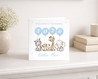 Blue Baby Card 2026