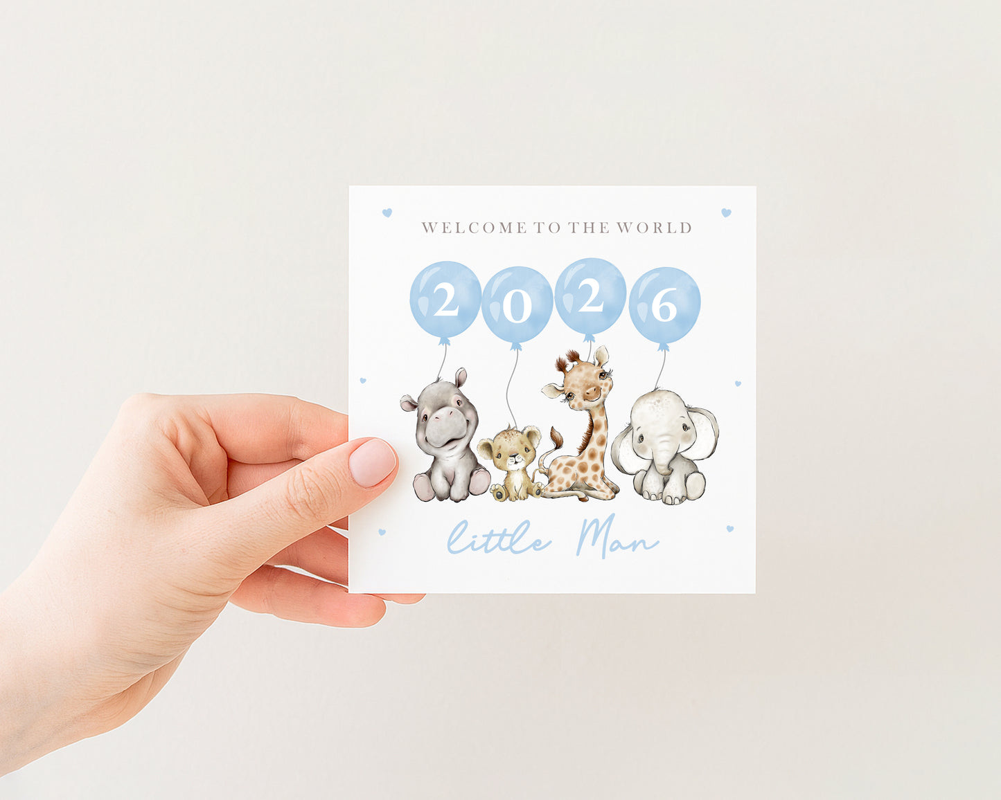 Blue Baby Card 2026