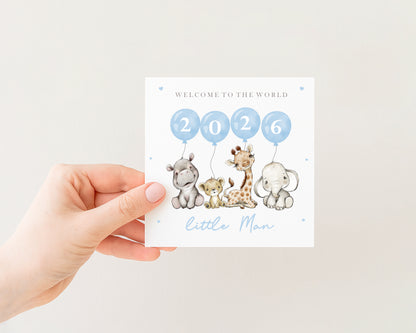 Blue Baby Card 2026