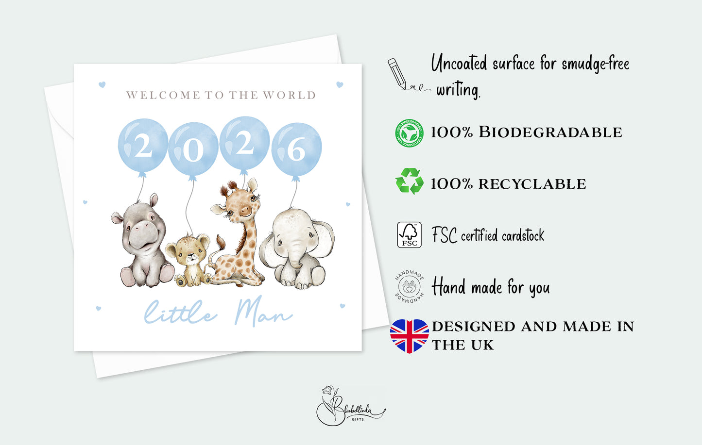 Blue Baby Card 2026