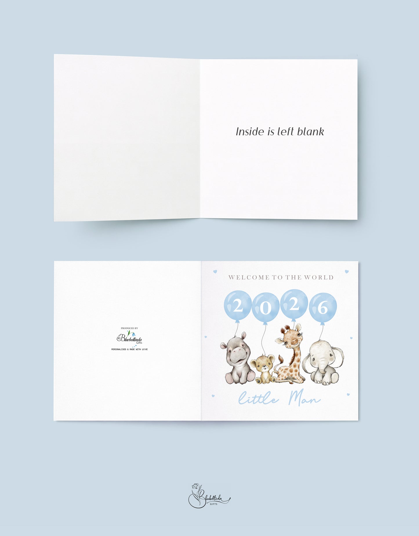 Blue Baby Card 2026