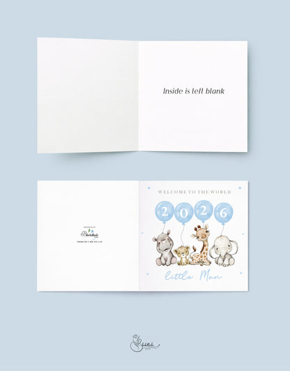 Blue Baby Card 2026