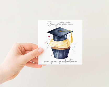 Graduation Card Cupcake
