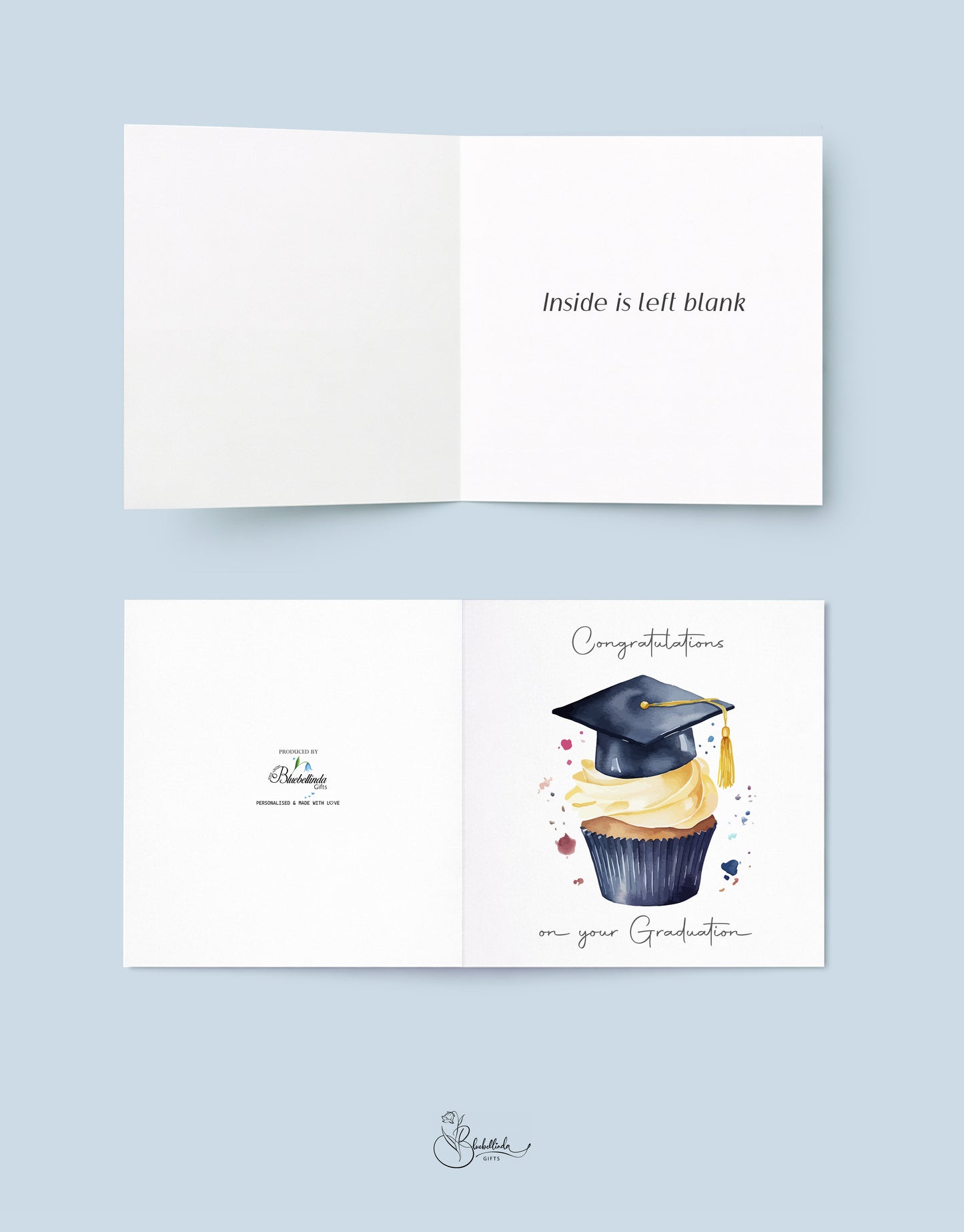 Graduation Card Cupcake