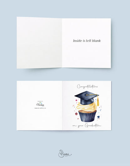 Graduation Card Cupcake