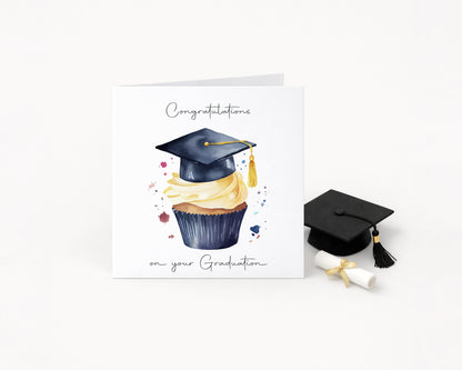 Graduation Card Cupcake