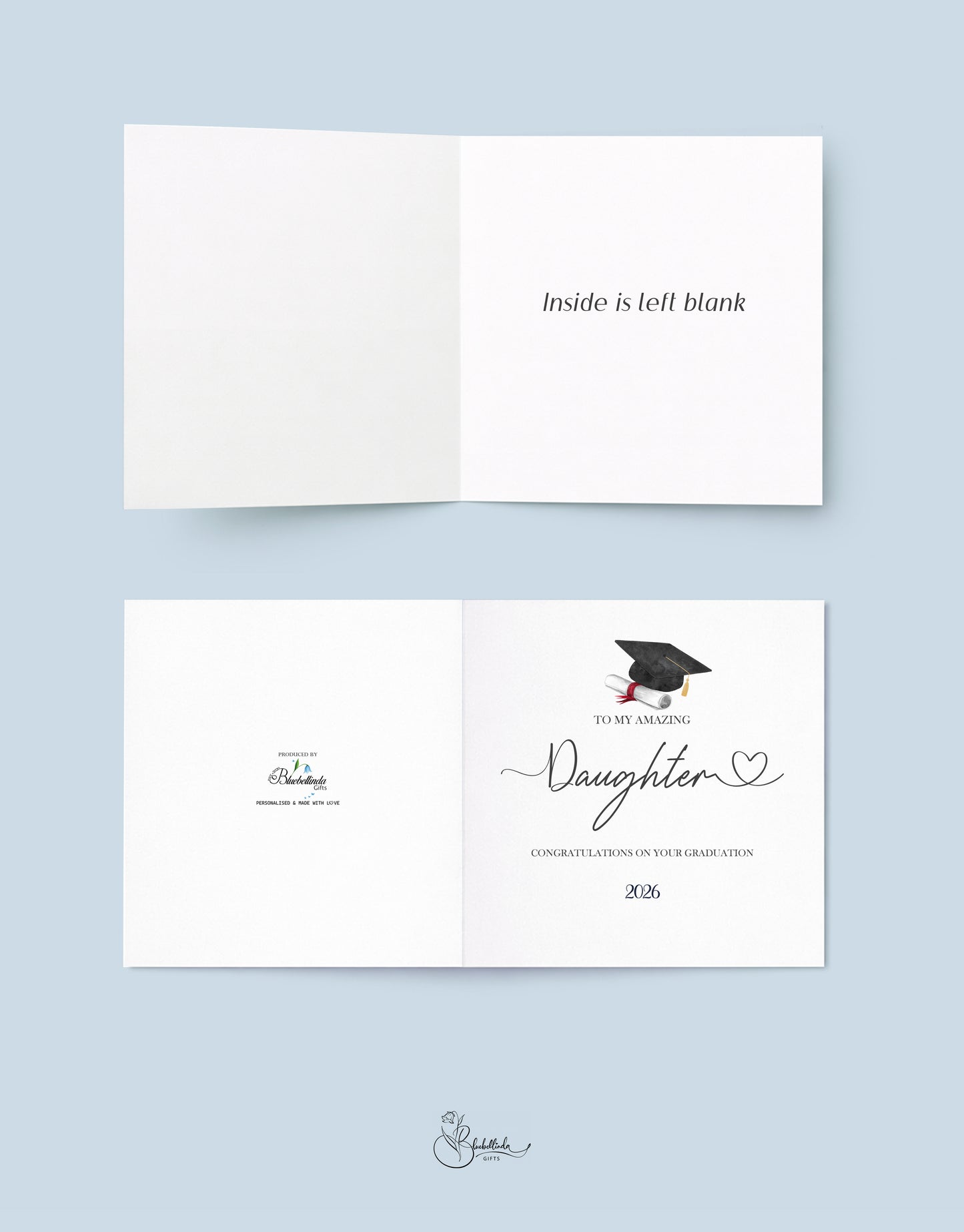 2026 Amazing Daughter Graduation Card