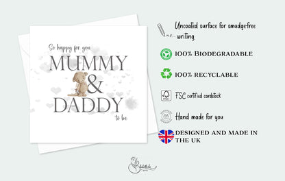Mummy and Daddy to Be.. Card
