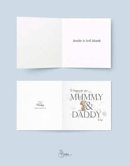 Mummy and Daddy to Be.. Card
