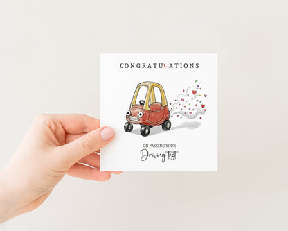 Driving Test Congratulations Card
