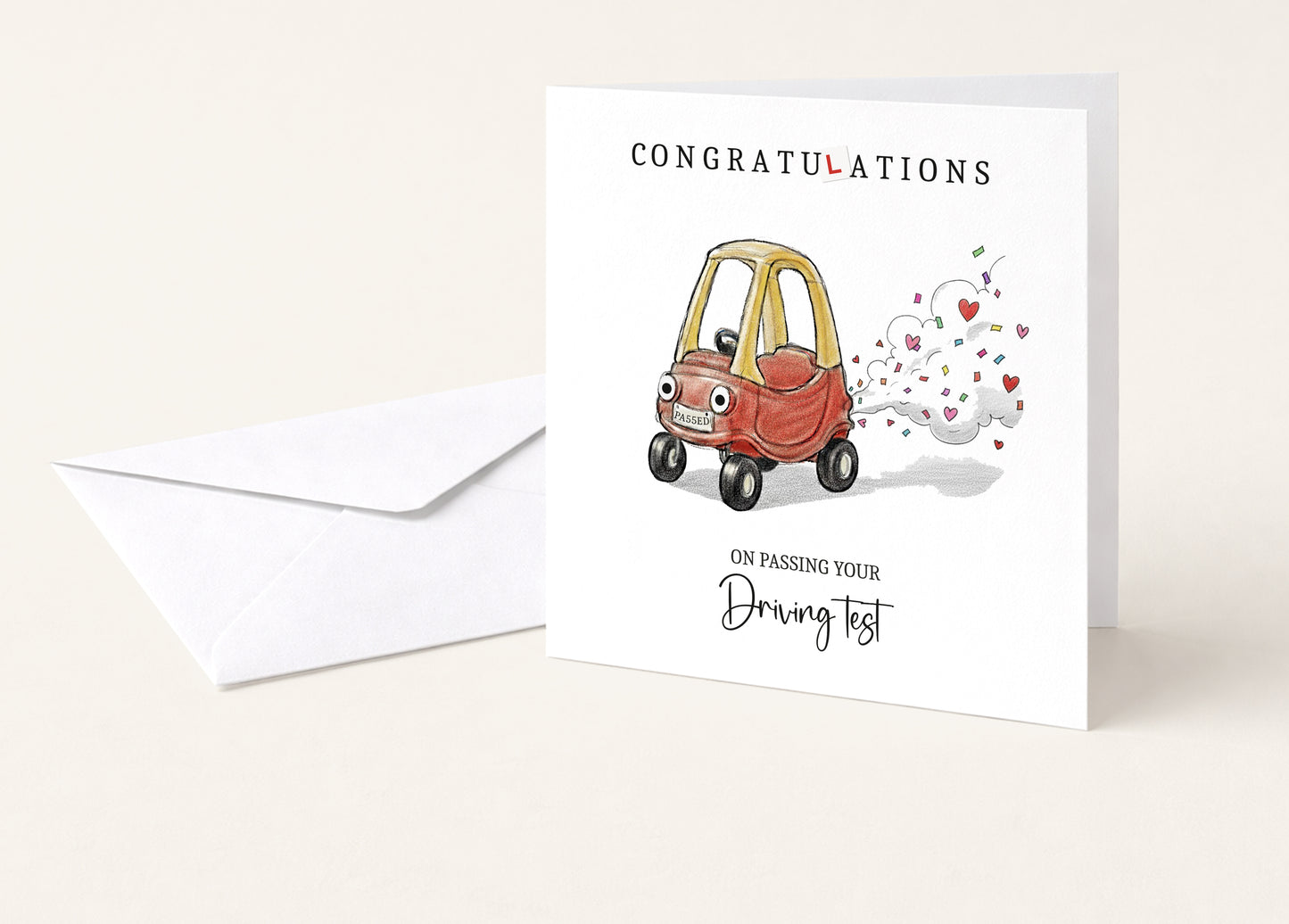 Driving Test Congratulations Card