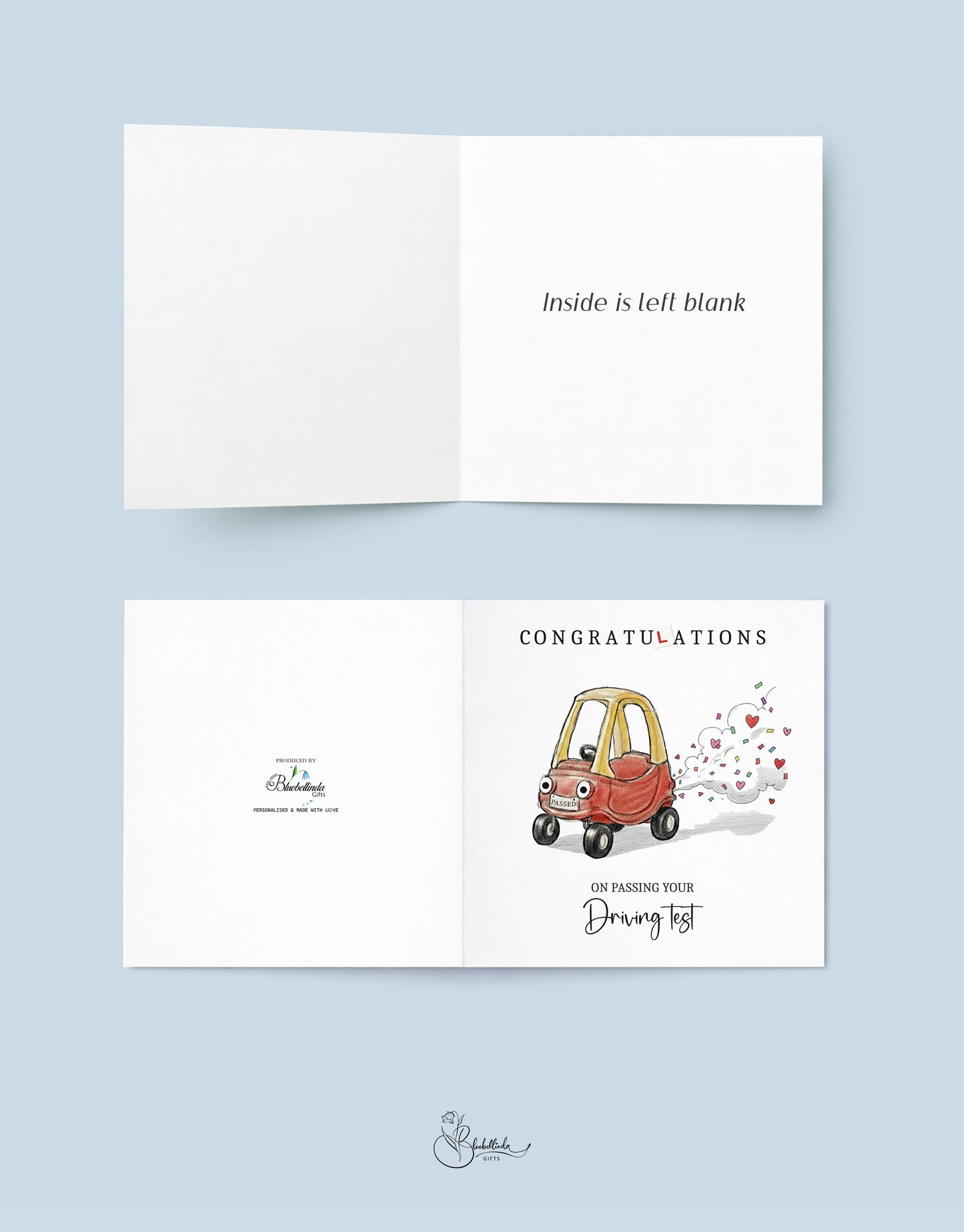 Driving Test Congratulations Card