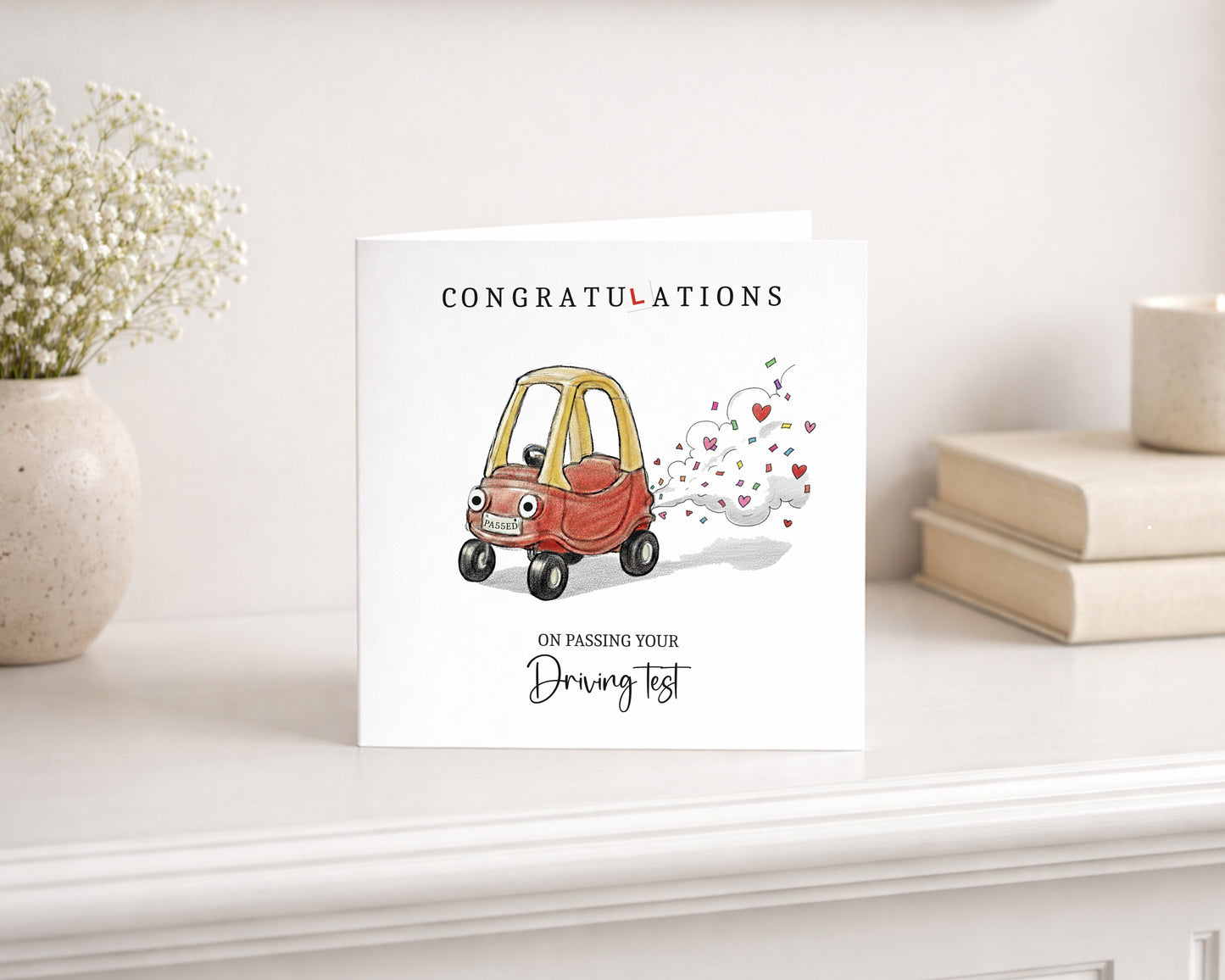 Driving Test Congratulations Card