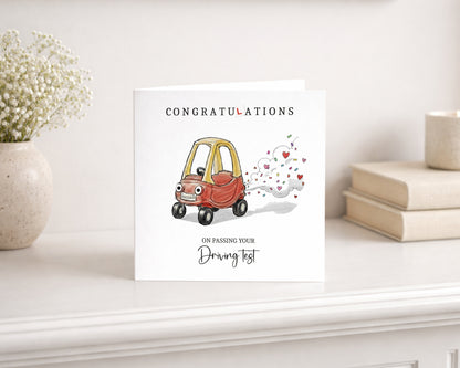 Driving Test Congratulations Card