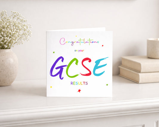 GCSE Results Card