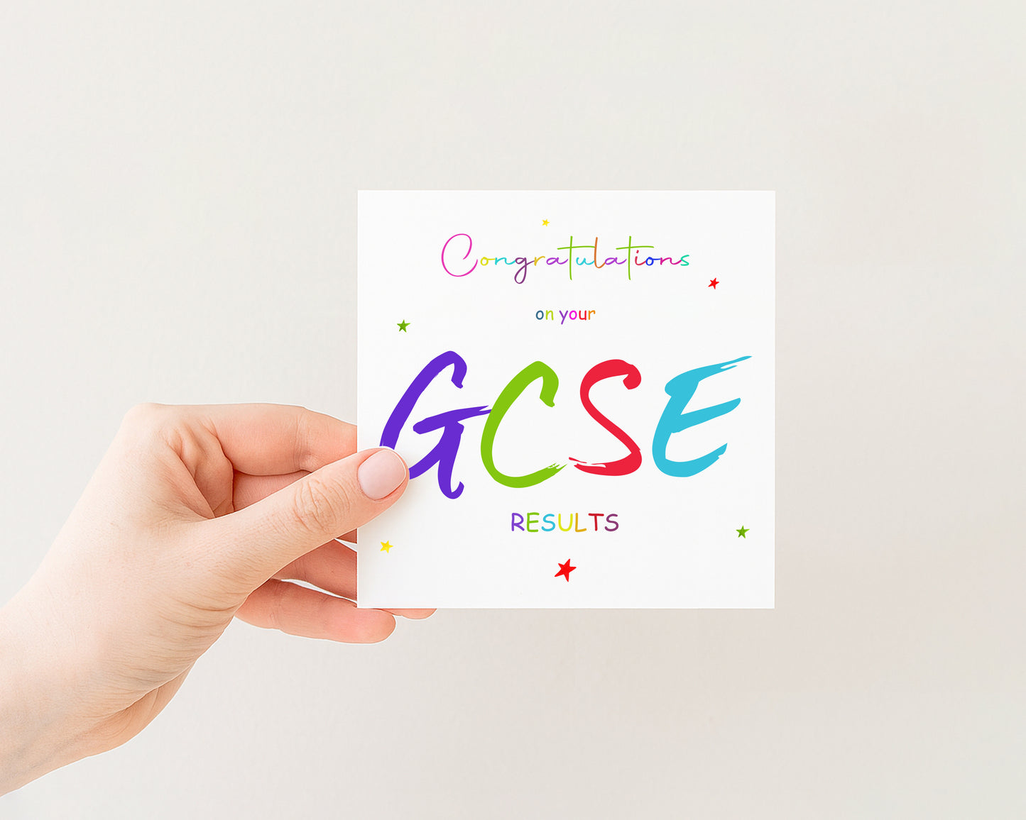 GCSE Results Card
