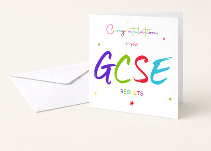 GCSE Results Card
