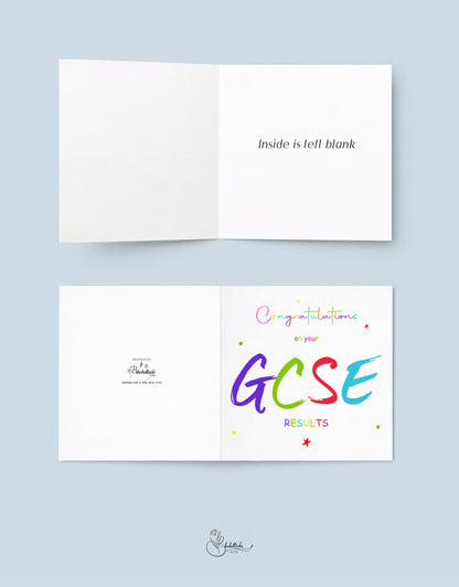 GCSE Results Card