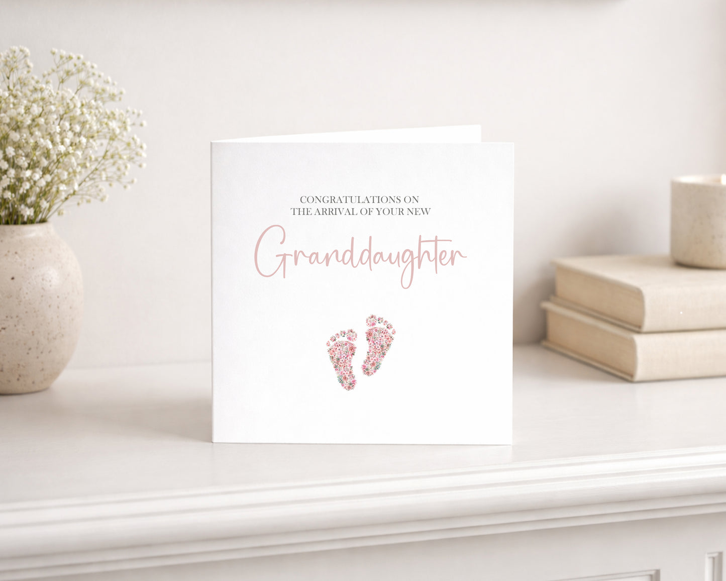 New Baby Granddaughter Card