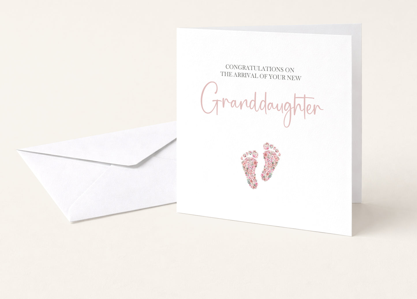 New Baby Granddaughter Card