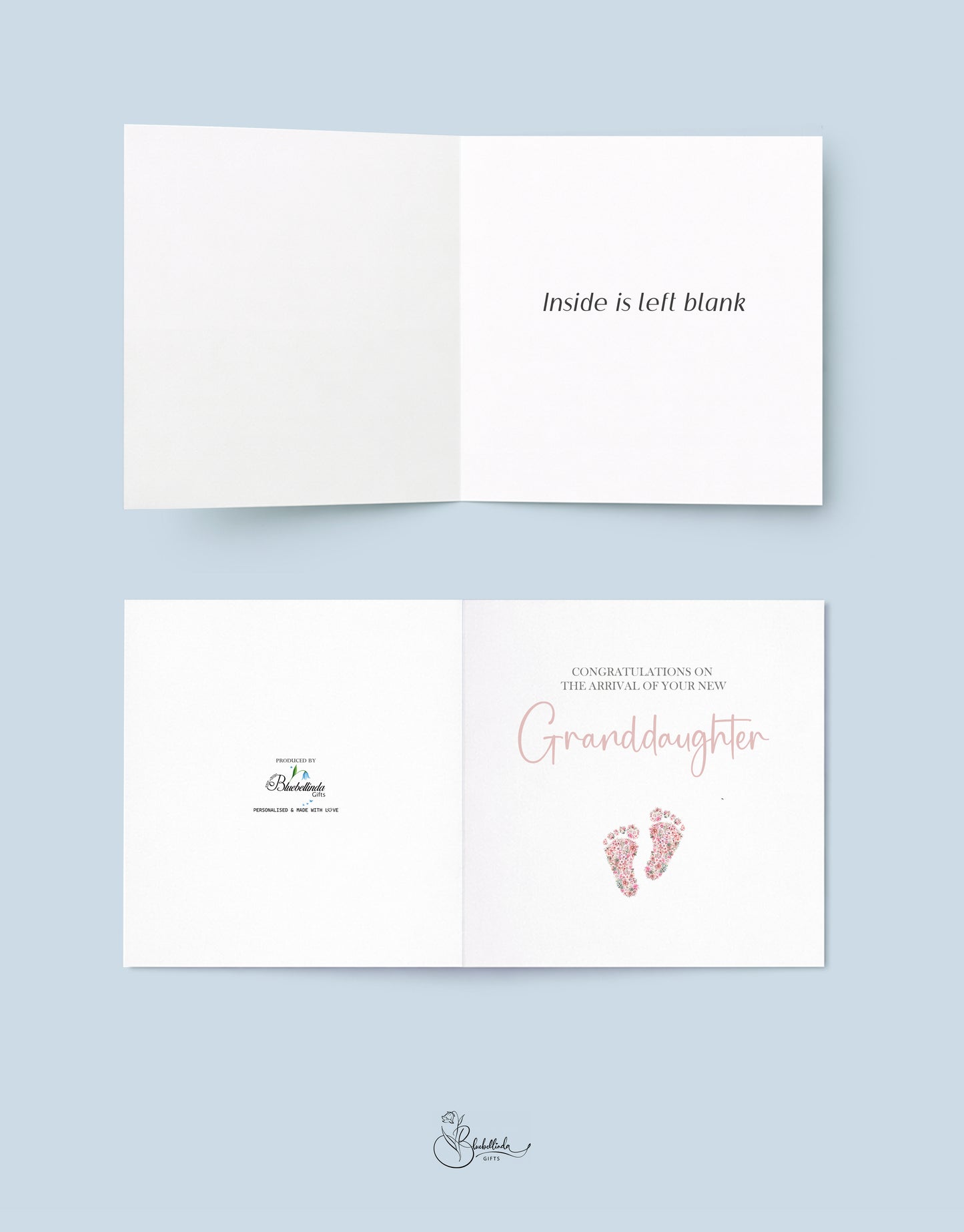 New Baby Granddaughter Card