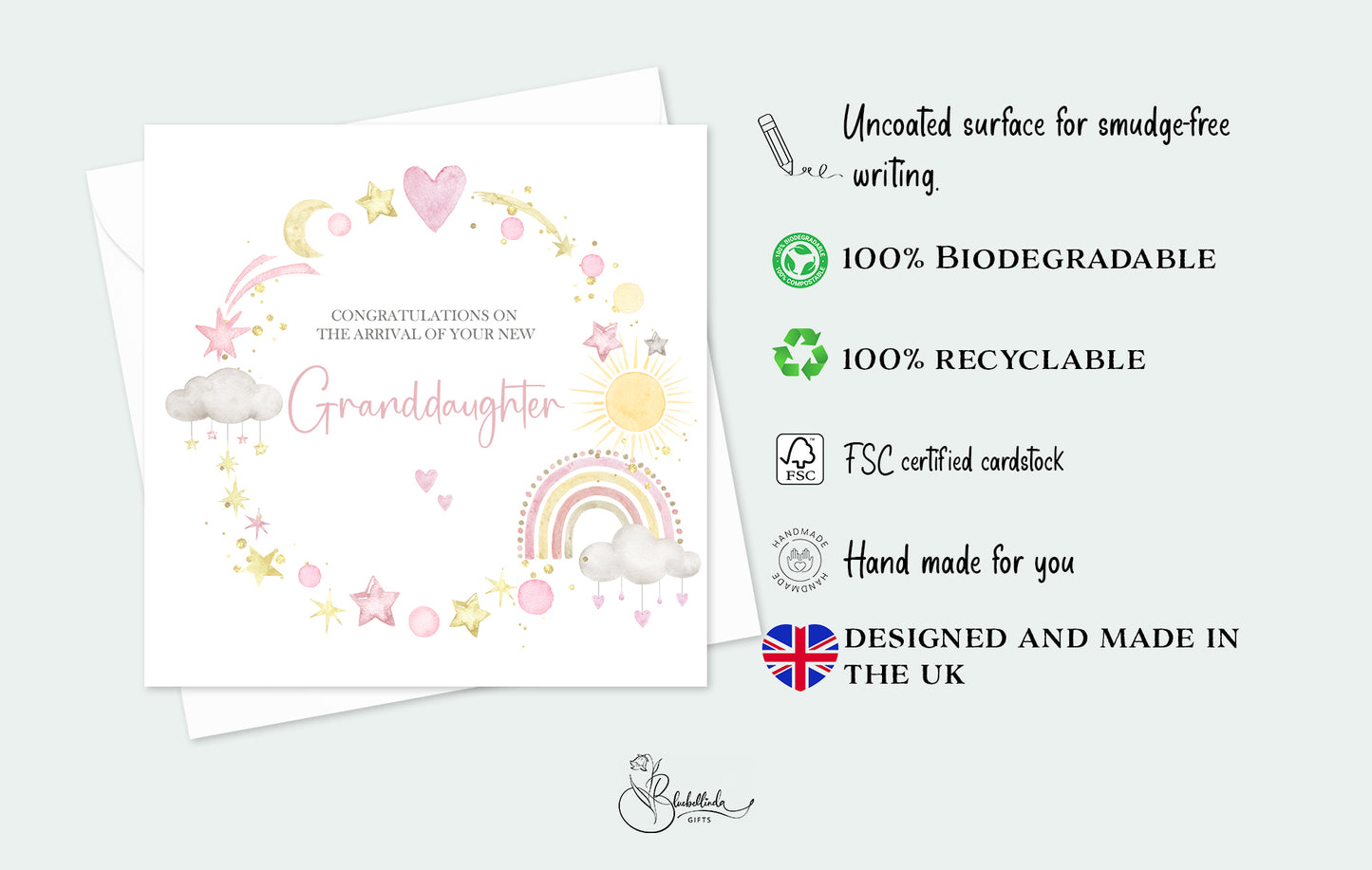 New Baby Granddaughter Card