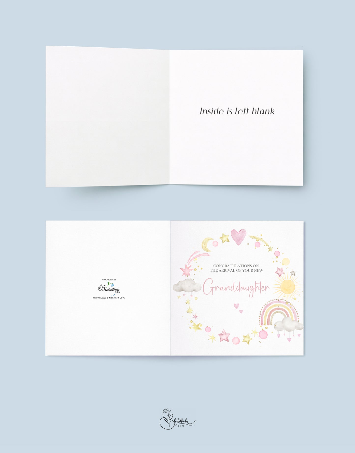 New Baby Granddaughter Card