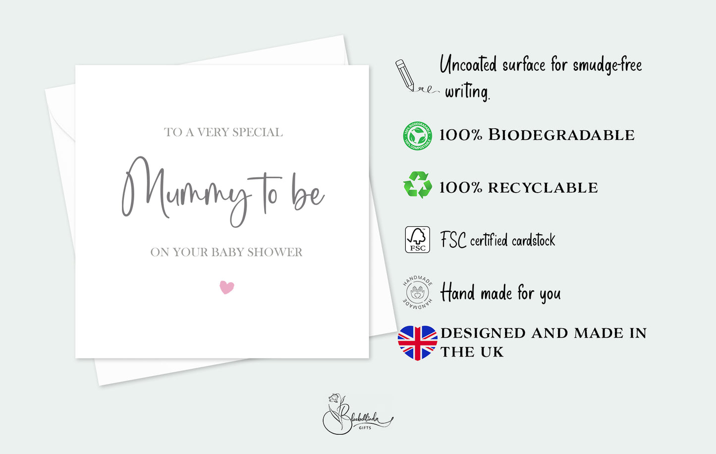 Mummy to Be, baby shower Card