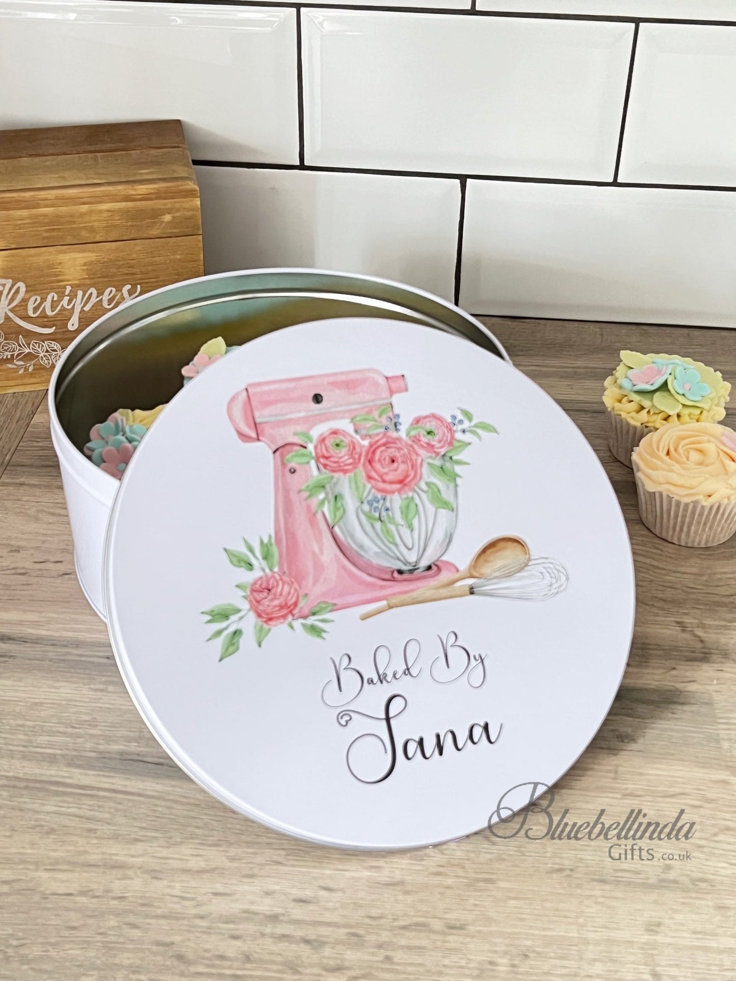 Personalised Cake Storage Tin