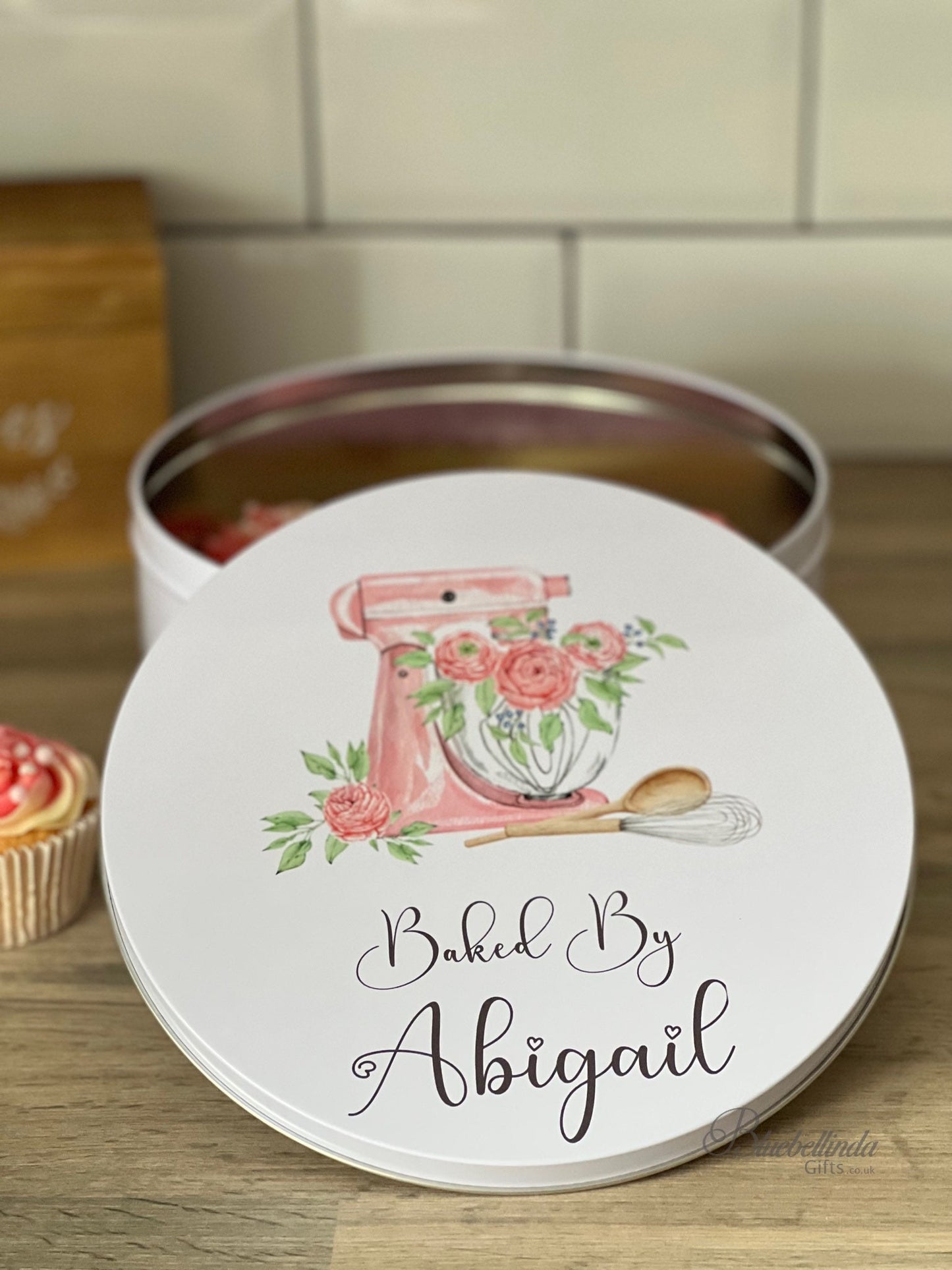 Personalised Cake Storage Tin