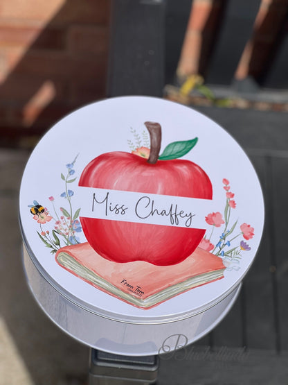 Personalised Cake Storage Tin