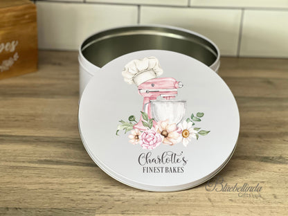 Personalised Cake Storage Tin